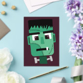 Het hoofd van het monster van Frankenstein Acryl Uitnodigingen (Insitu (Huwelijk))