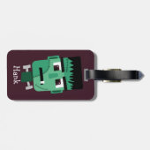 Het hoofd van het monster van Frankenstein Bagagelabel (Achterkant horizontaal)