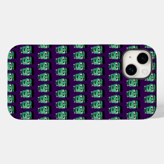 Het hoofd van het monster van Frankenstein Case-Mate iPhone Case (Achterkant (horizontaal))
