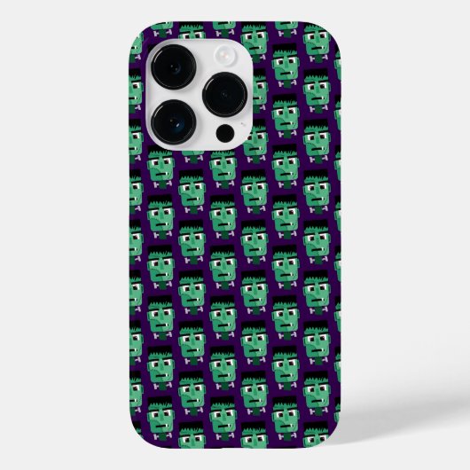 Het hoofd van het monster van Frankenstein Case-Mate iPhone Case (Achterkant)