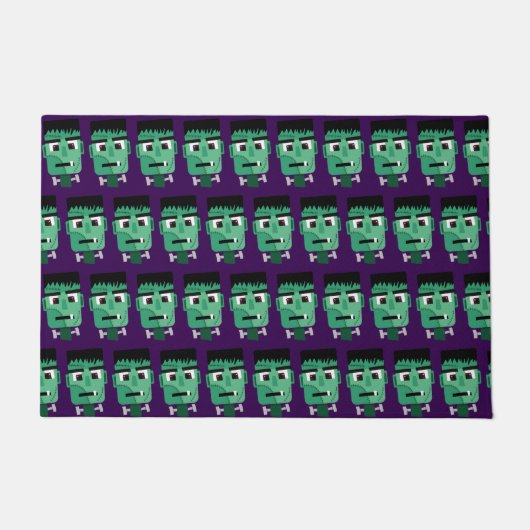 Het hoofd van het monster van Frankenstein Deurmat (Voorkant)