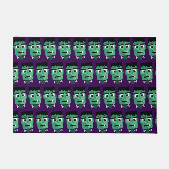 Het hoofd van het monster van Frankenstein Deurmat (Voorkant)