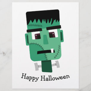 Het hoofd van het monster van Frankenstein Flyer