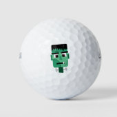 Het hoofd van het monster van Frankenstein Golfballen (Voorkant)