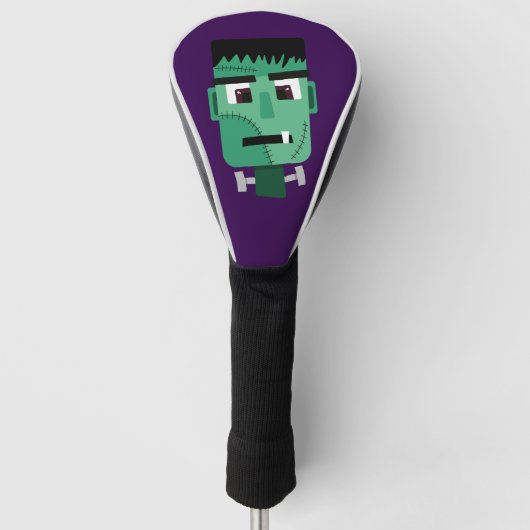 Het hoofd van het monster van Frankenstein Golfheadcover (Voorkant)