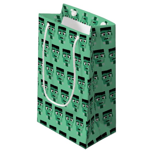 Het hoofd van het monster van Frankenstein Klein Cadeauzakje (Voorkant Gekanteld)