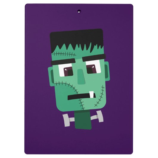 Het hoofd van het monster van Frankenstein Klembord (Achterkant)