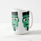 Het hoofd van het monster van Frankenstein Koffiemok (Voorkant rechts)