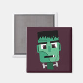 Het hoofd van het monster van Frankenstein Magneet (Voorkant / Achterkant)