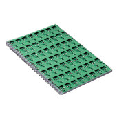 Het hoofd van het monster van Frankenstein Notitieboek (Rechterzijde)