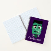 Het hoofd van het monster van Frankenstein Notitieboek (Binnen)