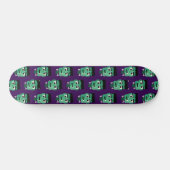 Het hoofd van het monster van Frankenstein Persoonlijk Skateboard (Horizontaal)