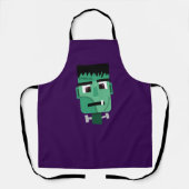 Het hoofd van het monster van Frankenstein Schort (Voorkant)