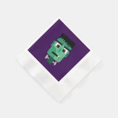 Het hoofd van het monster van Frankenstein Servet (Hoek)