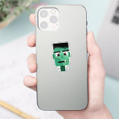 Het hoofd van het monster van Frankenstein Sticker (Telefoon)