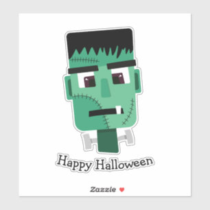 Het hoofd van het monster van Frankenstein Sticker