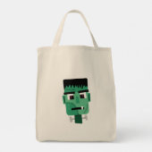 Het hoofd van het monster van Frankenstein Tote Bag (Achterkant)