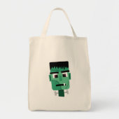 Het hoofd van het monster van Frankenstein Tote Bag (Voorkant)