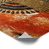 Het hoofd van Seti I van de Tomb van Seti Poster (Hoek)