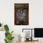 Het hoofdaltaar van de kerk van Santa Maria Poster (Thuiskantoor)