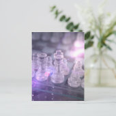 Het HoofdBriefkaart van het schaak Briefkaart (Staand voorkant)