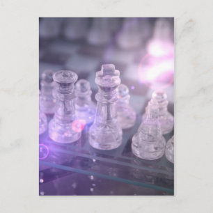 Het HoofdBriefkaart van het schaak Briefkaart