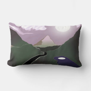 Het Hoofdkussen van de Maan van de nacht Kussen