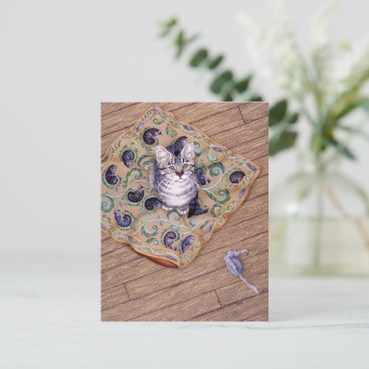 Het Hoofdkussen van Elliott Briefkaart (Staand voorkant)