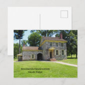 Het Hoofdkwartier van Washington Briefkaart (Voorkant / Achterkant)