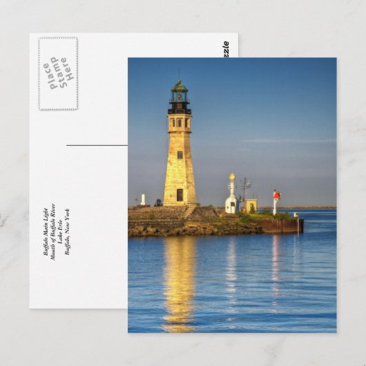 Het HoofdLicht van buffels Briefkaart (Voorkant / Achterkant)