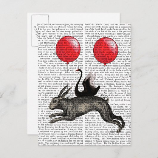 Het hoofdschip briefkaart (Voorkant / Achterkant)