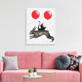 Het hoofdschip canvas afdruk (Insitu (Woonkamer))