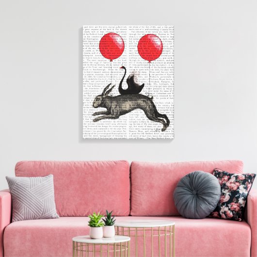 Het hoofdschip canvas afdruk (Insitu (Woonkamer))