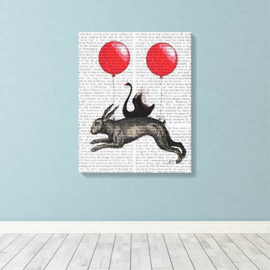 Het hoofdschip canvas afdruk (Insitu (Houten vloer))