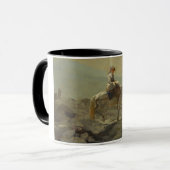 Het hoofdstel pad, witte bergen (Winslow Homer) Mok (Voorkant links)