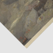 Het hoofdstel pad, witte bergen (Winslow Homer) Tissuepapier (Detail)