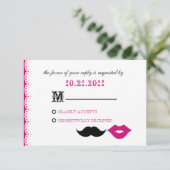HET HOOFDSTUK - FUSCHIA RSVP KAARTJE (Staand voorkant)