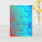 Het HoofdWenskaart van Boedha Kaart (Gele Bloem)