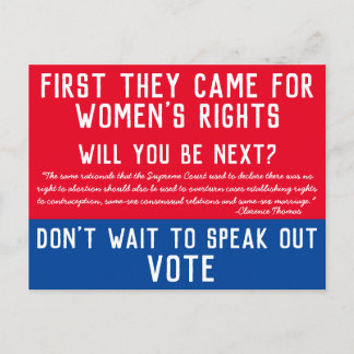 Het Hooggerechtshof neemt de rechten weg Briefkaart