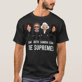 Het Hooggerechtshof van Supremes Justices RBG T-shirt
