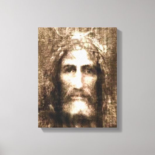HET HOOGGEZICHT VAN JESUS CANVAS AFDRUK (Voorkant)