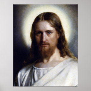 HET HOOGGEZICHT VAN JESUS POSTER