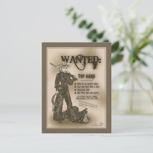 Het hoogste Briefkaart van de Veedrijfster van de (Staand voorkant)