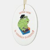 Het hoogste jaar is Geweldige! Keramisch Ornament (Links)