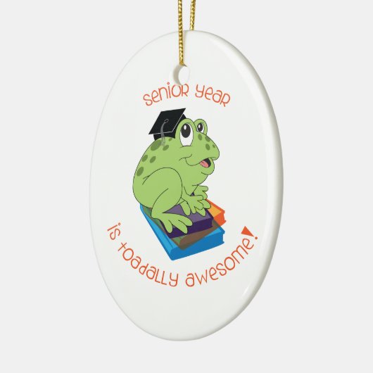 Het hoogste jaar is Geweldige! Keramisch Ornament (Links)