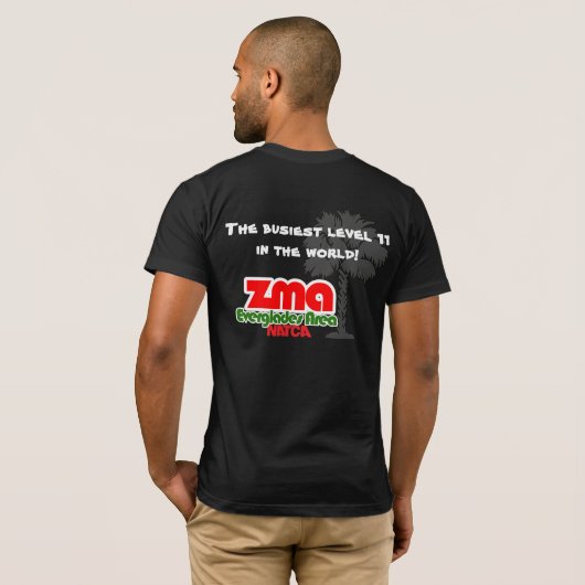 Het hoogste niveau 11 met bijgewerkte voorzijde t-shirt (Achterkant volledig)