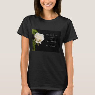 Het hoogste resultaat van onderwijs is tolerantie t-shirt