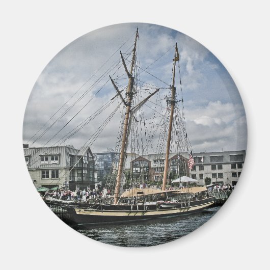 Het hoogste schip in Halifax Magneet (Voorkant)