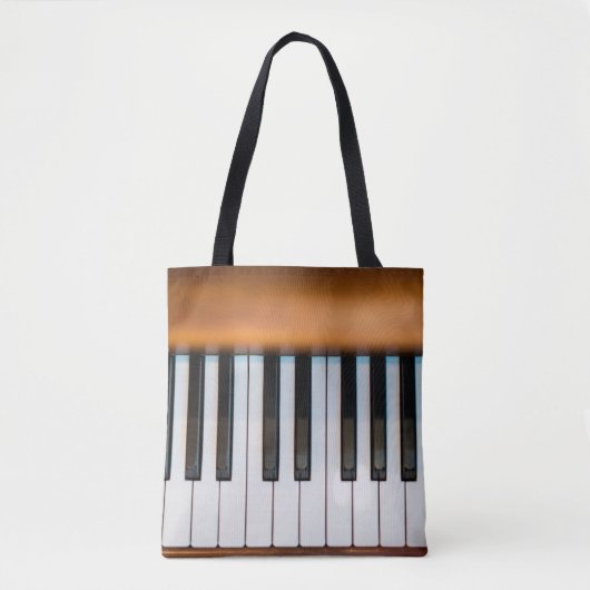 Het hoogste uitzicht van  sleutelpiano. abstract,  tote bag (Voorkant)