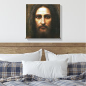 HET HOOGTE VAN HET DEVOTIONELE POSTER VAN JESUS CANVAS AFDRUK (Insitu (Slaapkamer))